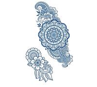 Lasting Tattoos 2 Weeks Lasting Temporary Waterproof Tattoo Butterfly Tiger Dragon Body Art Arm Fake Tattoo Sticker(06)