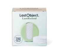LastRound® Sustainable Reusable Cotton Rounds for Facial Cleansing - Zero-Waste Eco-Friendly Makeup Remover Pads for All Skin Types with Travel Storage Case