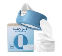 LastObject LastRound® Sustainable Reusable Cotton Rounds for Facial Cleansing â€“ Zero-Waste Eco-Friendly Makeup Remover Pads for All Skin Types with Travel Storage Case