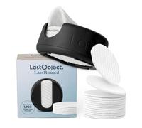 LastObject LastRound® Sustainable Reusable Cotton Rounds for Facial Cleansing â€“ Zero-Waste Eco-Friendly Makeup Remover Pads for All Skin Types with Travel Storage Case