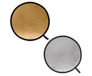 Lastolite by Manfrotto LL LR4834 Collapsible Reflector - 48 inch, Silver/Gold