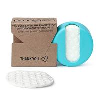 Lastround Disc Reusable Make-up Removers X7 Units + Turquoise Blue