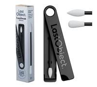 LastSwab® Reusable Silicone Make-Up Cotton Buds - Precision Buds for Eyeliner, Mascara & Touch-Ups - Washable, Vegan, Zero Waste Alternative to Single-Use - Black