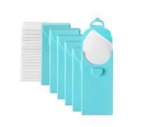 LastTissue® Reusable Cotton Tissue 6 Packs | Face Towels & Handkerchiefs for Men & Women - Washable, Sustainable Facial Tissue with Storage Case