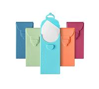 LastTissue® Reusable Cotton Tissue Pack - Sustainable, Durable, Eco-Conscious, Portable & Washable Facial Tissues for Men and Women with Travel Handkerchief Storage Case