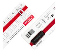 Lastword Bookmarks - Elastic Bookmark Perfect for Any Book, Office, for Women, Men and Children - Don't Lose Your Mark, Made in Italy Book Marks, Red