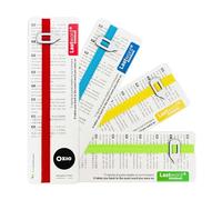 Lastword Bookmarks - Elastic Bookmark Perfect for Any Book, Office, for Women, Men and Children - Don't Lose Your Mark, Made in Italy Book Marks, Combo Pack 4