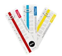 Lastword Bookmarks - Elastic Bookmark Perfect for Any Book, Office, for Women, Men and Children - Don't Lose Your Mark, Made in Italy Book Marks, Combo Pack 3