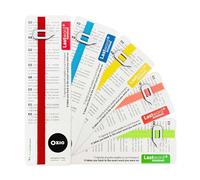 Lastword Elastic Bookmarks - Perfect for Any Book, Office or Home - Bookmarks for Women, Men & Children - Don't Lose Your Mark, Made in Italy (COMBOPACK 5 COLOR)