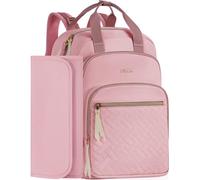 LASUK Diaper Bag Small Diaper Backpack, Baby Mini Maternity Bags with Changing Pad, Parents Essentials Diaper Bag, Pink, L, Fashion