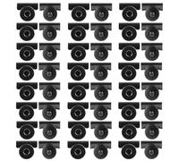 lasuroa 24 Sets Magnetic Snaps for Purses and Totes, No-Sew Metal Magnetic Buttons Clasps Purse Closure for Bags Clothes Leather Sewing & DIY Crafts (Gun Color)