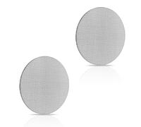 lasuroa 2pcs 53.5mm Espresso Puck Screen, Stainless Steel Espresso Filter Screen 1.7mm Thick 150μm Reusable Coffee Screen Filter Mesh for Espresso Portafilter Filter Basket