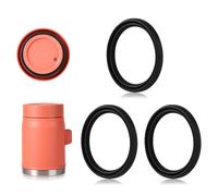 Lasuroa 3pcs Food Jar Gasket for Stanley Heritage 14oz, Silicone Replacement Seal Ring, Compatible with Stanley Food Jar Lid Accessories