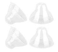 lasuroa 4pcs Baby Bottle Lids Replacement for Tommee Tippee, Leakproof Seal & BPA-Free Caps Replacement Designed for 5oz and 9oz Bottles