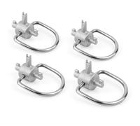 lasuroa 4pcs HVAC Key Tool for 410A and R22 Refrigerants, Locking Cap Key Multi-Function Triple Keys Tool Installation & Removal Tamper-Resistant Hand Tools for Air Refrigeration & Equipment Repair