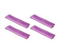 lasuroa 4pcs Mask Strap Covers, Satin Comfortable & Breathable Cushion Pads Soft Face Protector Universal Positive Pressure Headgear Strap Wraps for Reducing Red Marks (Purple)