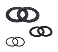 lasuroa 6pcs 25076rp Washer and Ring Kit, Rubber Pool Plunger Valve Seals Pool Hose Washers O Ring Fittings Accessories for Intex Plunger Valve & Replacement Parts Repair Gasket 10262 10745 10255