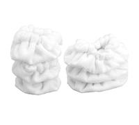 lasuroa 6pcs Reusable Steam Cleaner Accessories, Steamer Shot Cleanig Cover Attachment 3 Rectangle & 3 Triangle Microfiber Bonnets Washable Double-Layer Mop Cloth Pads for Dupray Neat Steam Cleaner