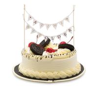 lasuroa A Tiny Bit Older Cake Topper, Espresso Martini Cake Decorations for Birthday Bachelorette Bridal Shower & Tiny Bar Themed Party Supplies