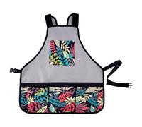 lasuroa Gardening Apron with Various Sizes Pockets for Women, Durable Waterproof Oxford Cloth Florist Pinny Apron Art Tool Gift Organizer Accessories for Gardeners Florists Artists Painters