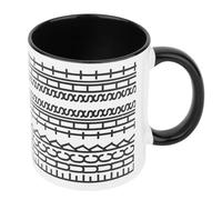 lasuroa Hidden Message Coffee Mug, Funny Ceramic Cup Humor Tea Cup Unique Novelty Gift for Coworkers Work Besties Friends Family Coffee Lover or Office Use (Black)