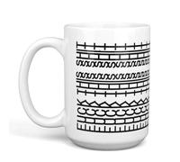 lasuroa Hidden Message Mug, Funny Rude Dirty Coffee Cup with Swear Word Design Ceramic Tea Cup Creative Novelty Office Gift for Adults, Coworkers, Besties, Friends & Family