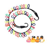 lasuroa Rubber Duck Rope Holder for Car, Elastic Vehicle Interior Paracord Duck Holder Ducks Display Fixed Mount for Jeep Dashboard Organizer & Off-Road Accessories