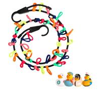 lasuroa Rubber Duck Rope Holder for Jeep, Paracord Duck Holder Ducks Display Fixed Mount Holder for Jeep Owners Off-Road Vehicle Interior Accessories