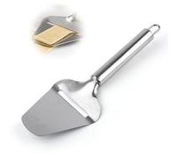 lasuroa Stainless Steel Cheese Slicer for Block Cheese, Handheld Butter Cutter Shaver Multi-Functional Kitchen Tool for Hard and Semi-Hard Non-Stick Cheeses Grater, Vegetables, Cactus Peeler