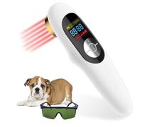LASWHGDPET Cold Laser Therapy Device - Infrared Red Light Therapy for Dogs, Pets, Vet,Portable Laser Therapy Device for Pain Relief Arthritis, Spinal, Promote Blood Circulation