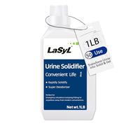 LaSyL Urine Absorbent Powder.Camping Toilet Deodorizer Powder Solidifier Portable Toilet Chemicals.Porta Gel Portable Clean Waste for Pet Dog Loo Potty Trainer Urinals Water-Absorbing Resin C 1pound