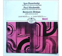 Laszlo Mezo, Lorant Szucs - Igor Stravinsky; Italian Suite For Cello and Piano, Paul Hindemith; Sonata For Solo Cello Op. 25 No.3, Benjamin Britten; Suite For Cello Op. 72