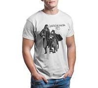 Laszlo Nadja Men T Shirts What We Do in The Shadows Vinta Tee Shirt Short Sleeve Crewneck T-Shirt 100% Cotton Tops White M
