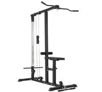 Lat Machine Pulley Pull Down Tower Bench Multifunction Steel Triceps Bar Max 280 kg Muscle Training