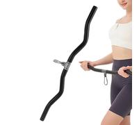 Lat Pulldown Bar, Cable Attachment, Non Slip Grip Handle, Solid Steel Construction, Gym Workout Bar for Home, Commercial Fitness, Back Training, Strength Exercise, Bodybuilding
