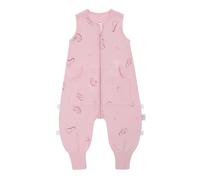 LAT Toddler Sleep Sack with Fee 0.5 Tog,Unisex Cotton Baby Sleeping Bag with Legs,All Season Sleeveless Sleep Sack with Pockets For Girls & Boys，100% Cotton,2-Way Zipper(Pink Dinosaur,1-2Years)