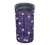 LAT Universal Baby Pushchair Footmuff, Waterproof and Windproof Cosy Toes with Drawstring Hood for Pushchair Stroller Pram Buggy, Baby Winter Pushchair Pram Liner (A, Swan)