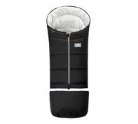 LAT Universal Footmuff for Pushchair,Extended and Removable,Winter Cosy Toes Fit Baby Bunting Liner for Stroller,Buggy,Pushchair & Pram Footmuffs,Water & Wind Proof to Protect Infant(Basic,Black)