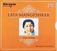 LATA MANGESHKAR - Karaoke Lata Mangeshkar Vol 4: Includes Lyics Booklet in Hindi / English