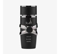 Latafa Asad Eau de Parfum 100ml - Luxury Arabic Perfume for Men, Long Lasting Spicy Vanilla Amber Fragrance, Strong Projection Designer Style Scent (Asad Elixir)