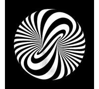 LATAFA Bridget Riley Poster And Prints Retro Canvas Painting Bridget Riley Prints Bridget Riley Wall Art Bridget Riley Picture Home Decor 60x60cm No Frame