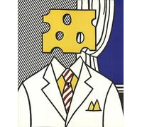 LATAFA Colorful Roy Lichtenstein Posters And Prints Surrealist Cheese Head Wall Art Roy Lichtenstein Canvas Painting Home Decor Pictures 50x70cm No Frame