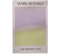 LATAFA Mark Rothko Canvas Painting Mark Rothko《Purple and Green》Wall Art Aesthetic Posters Exhibition Prints for Home Decor Picture 50x70cm Unframed