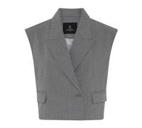 Latania BBLinis Waistcoat, female, Bruuns Bazaar, Waistcoats, Gray, M, Jackets M