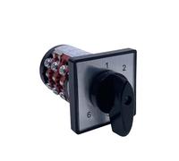 Latch 4 Position Rotary Cam Switch, HZ8B-20/5/3 Electrical Control Switch 3 Layer 20A 1-6 Position Switching Rotary Cam Switch Breaker