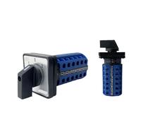 Latch 4 Position Rotary Cam Switch, LW26-20 Rotary Cam Switch 3 Position 660V 20A 6 Pole 24 Terminal Electrical Switching Selector YMW26-20/6(01)