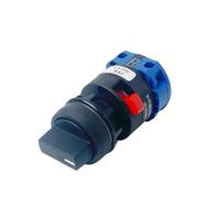 Latch 4 Position Rotary Cam Switch, LW26 YMW26-20/1S Motor Hole 22mm 2/3 Position Control Power 20A 1 Pole Rotary Cam Switch (01)