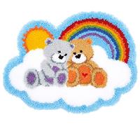 Latch Hook Kit: Rug: Shaped: Care Bears PN-0166078