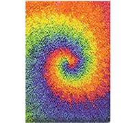 Latch Hook Kits for Adults 52X38cm DIY Rug Making Kit for Adults Color Printed Latch Kits, Kids Latch Hook Rug Kit, Rainbow Rug Carpet Crochet Kits, Latch Hook Craft Kits, Latch Hook Cushion Kits