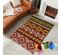 Latch Hook Kits for Adults Beginners, Tapestry Kits, Latch Hook Rug Kit for Home Décor, DIY Rug Making Kit for Adults with Printed Patterns, Canvas Yarn Latch Hook Kit, Crochet Kit 38 x 52 cm